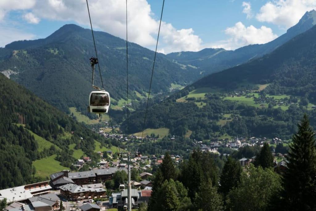 Dans Residence Neuve Le Snow Roc Sur Les Pistes, Grand Studio Cosy 5 Pers Avec Terrasse Panoramique, Sauna, Wifi Saint-Jean-dʼAulps Εξωτερικό φωτογραφία