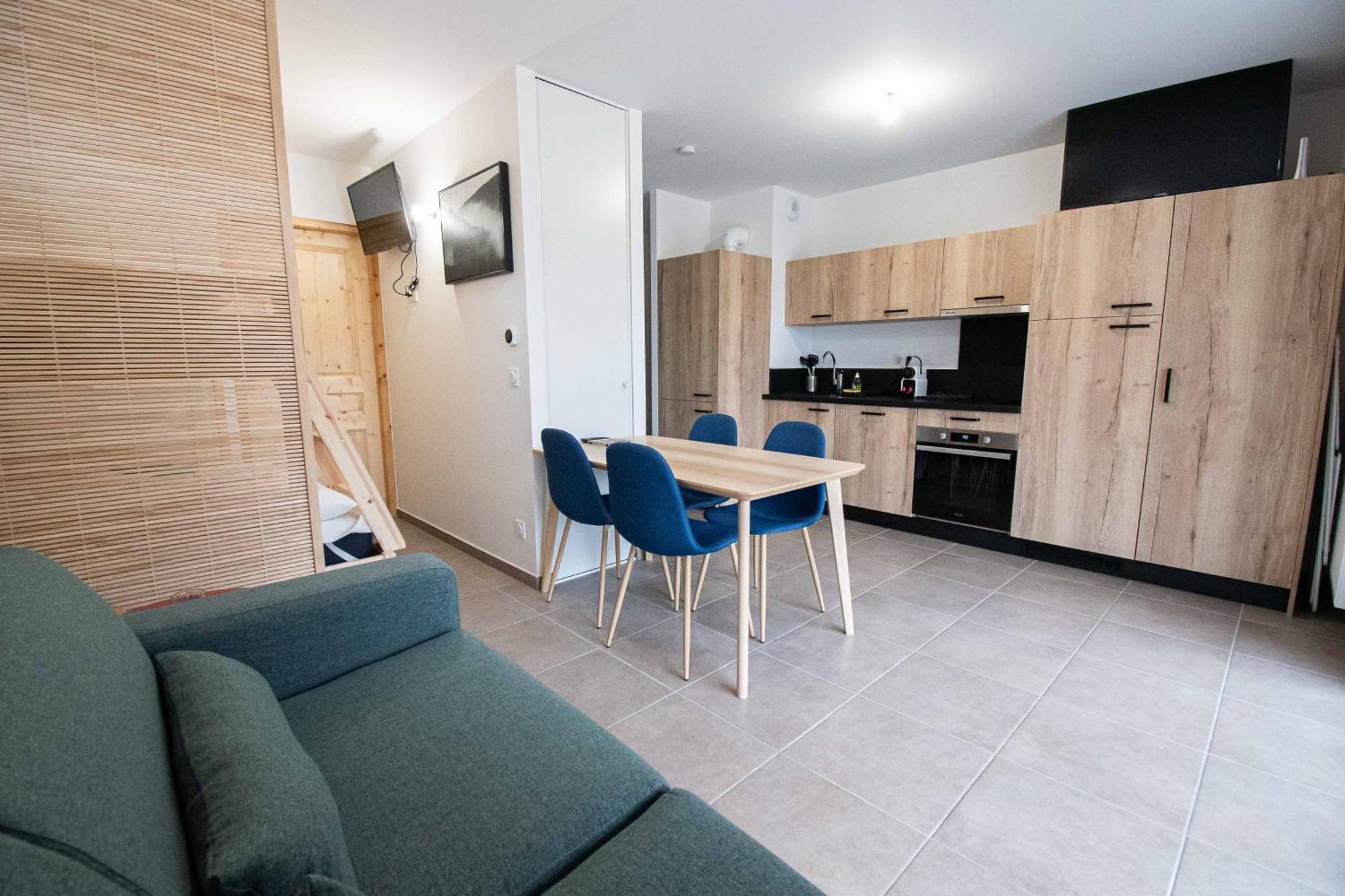 Dans Residence Neuve Le Snow Roc Sur Les Pistes, Grand Studio Cosy 5 Pers Avec Terrasse Panoramique, Sauna, Wifi Saint-Jean-dʼAulps Εξωτερικό φωτογραφία