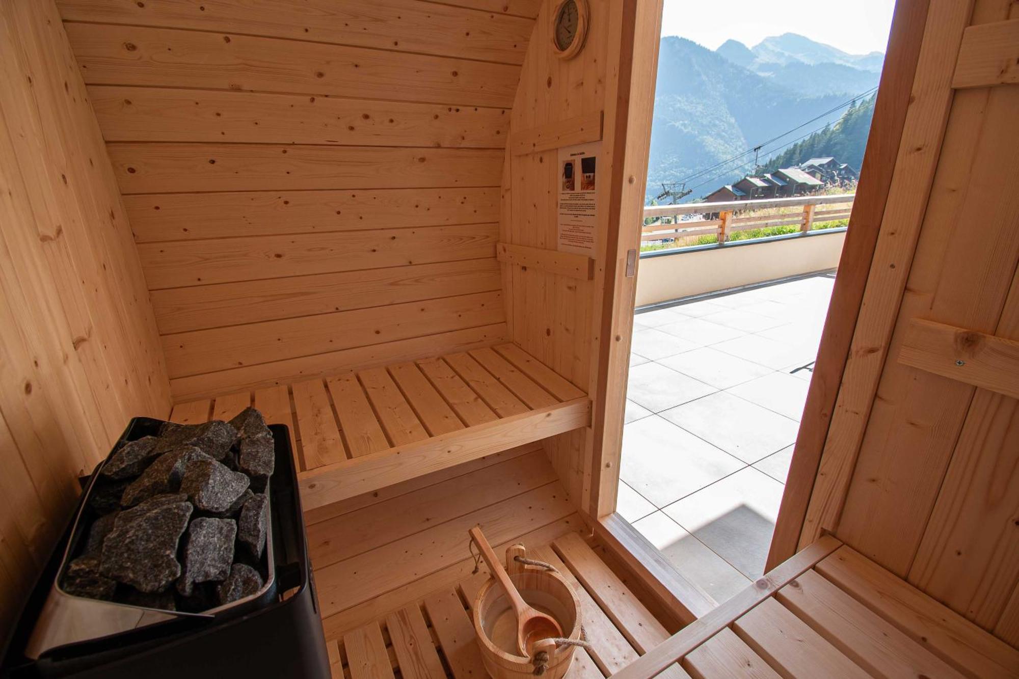 Dans Residence Neuve Le Snow Roc Sur Les Pistes, Grand Studio Cosy 5 Pers Avec Terrasse Panoramique, Sauna, Wifi Saint-Jean-dʼAulps Εξωτερικό φωτογραφία