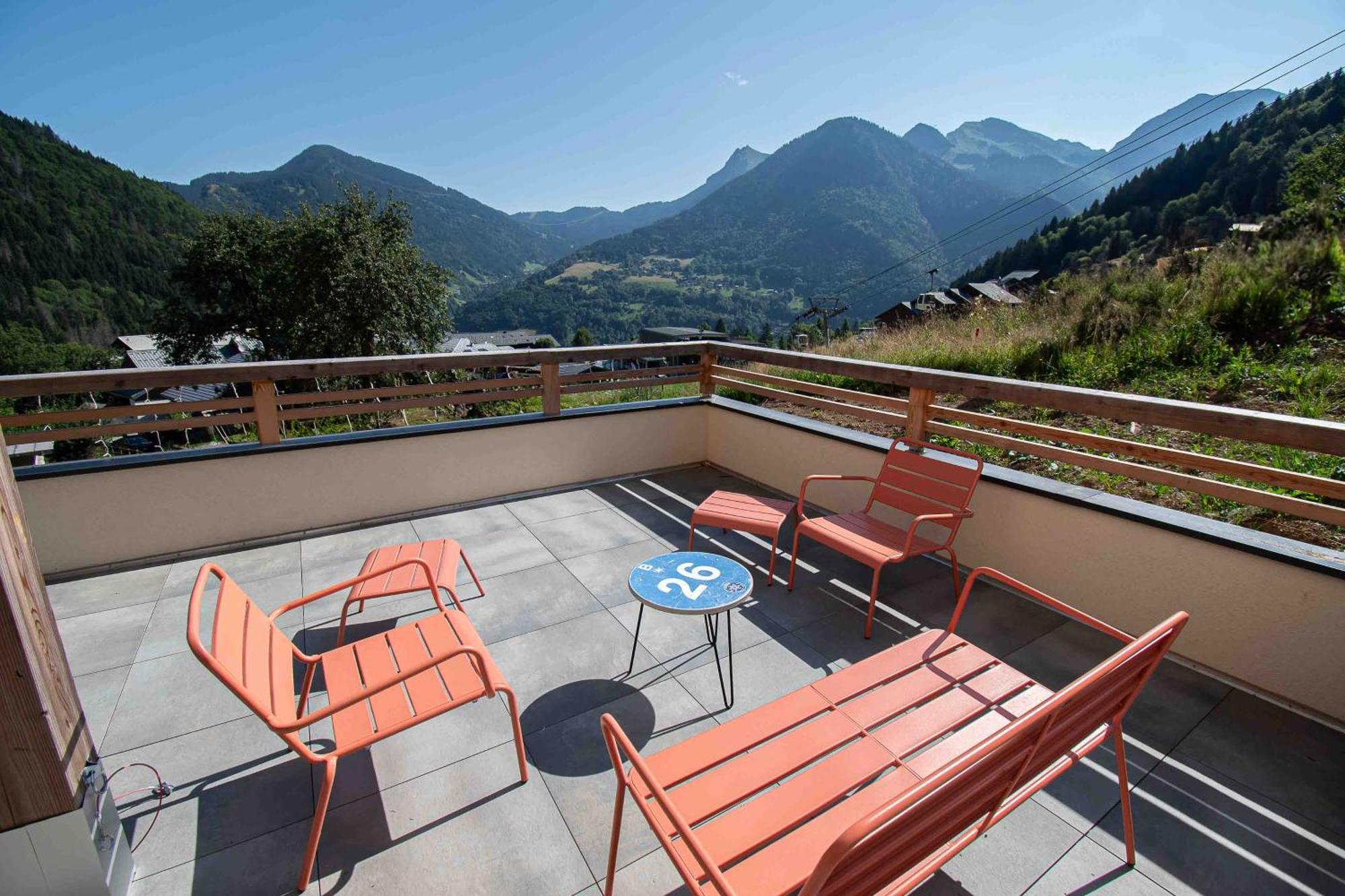 Dans Residence Neuve Le Snow Roc Sur Les Pistes, Grand Studio Cosy 5 Pers Avec Terrasse Panoramique, Sauna, Wifi Saint-Jean-dʼAulps Εξωτερικό φωτογραφία